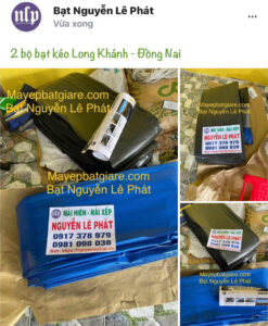 Bạt xanh cam giá rẻ