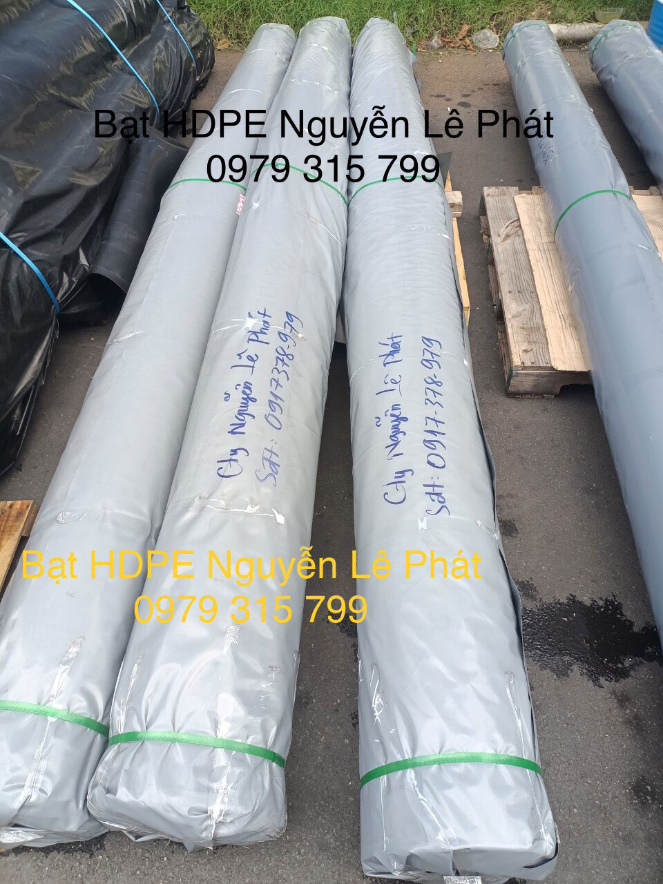 Bạt Nhựa Đen HDPE Lót Hồ Nuôi Cá Phú Giáo