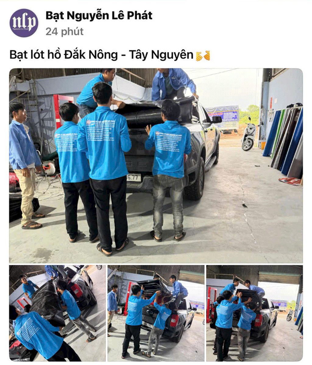 Bạt Lót Hồ Phú Yên