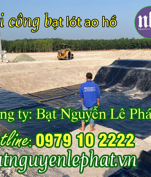 Bạt Lót Ao Hồ Chứa Trữ Nước, Nuôi Cá, Tưới Cây Cà Phê, Sầu Riêng Tại Lâm Đồng