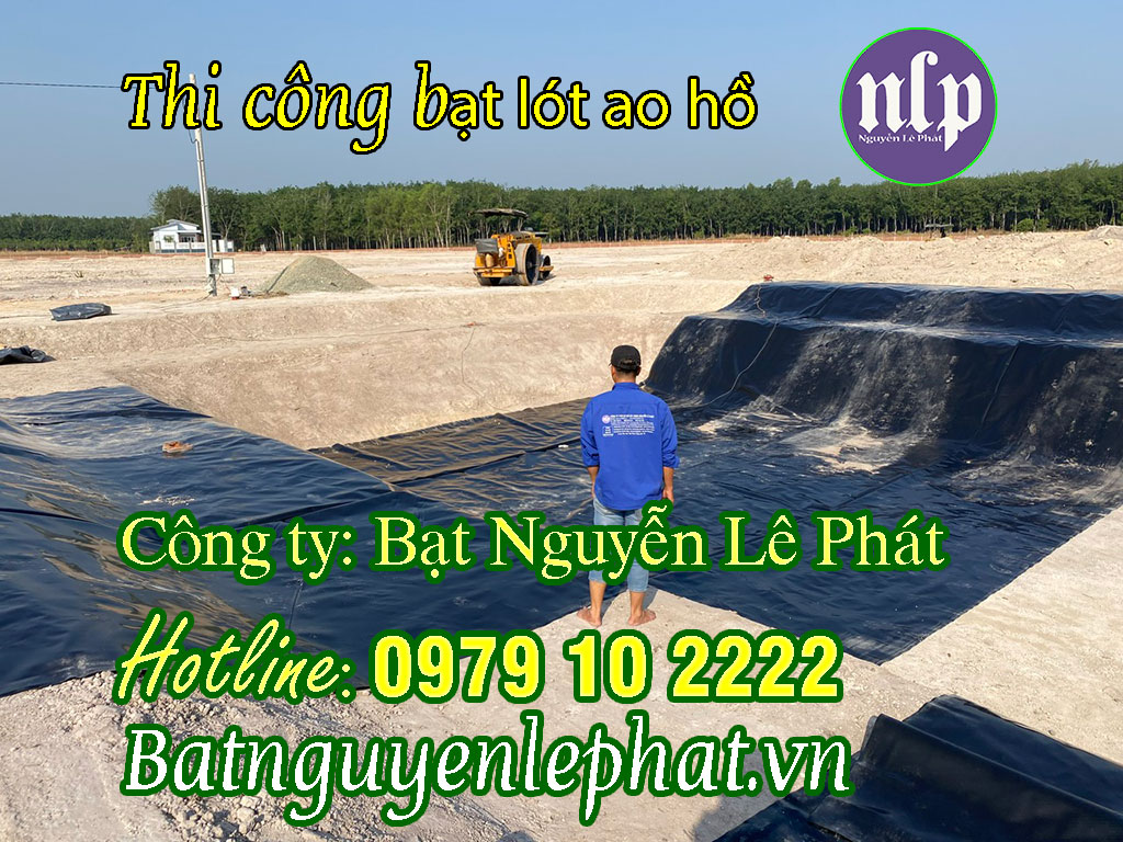 Bạt Lót Ao Hồ Chứa Trữ Nước, Nuôi Cá, Tưới Cây Cà Phê, Sầu Riêng Tại Lâm Đồng