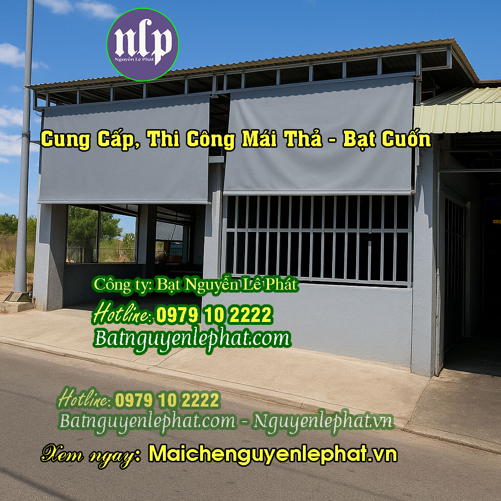 May Bạt Mái Xếp, Mái Hiên, Bạt Che Nắng Mưa Tại Biên Hòa Đồng Nai