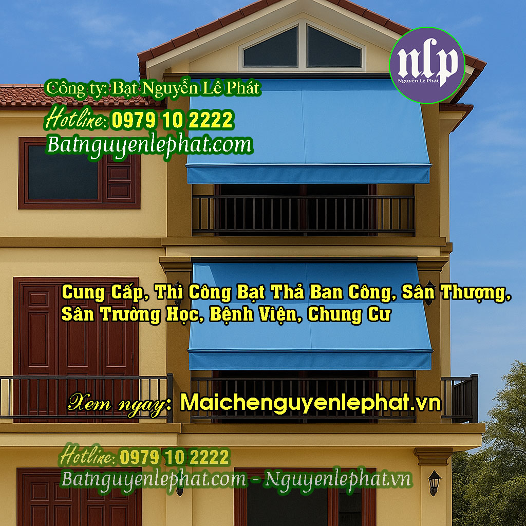 Lắp bạt thả tự cuốn Che nắng mưa Đồng Nai