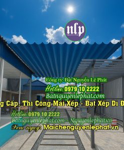 Thay Bạt Kéo Mái Che Di Động Quán Nhậu Long Khánh , Đồng Nai