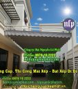 lắp bạt mái xếp