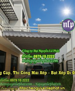 lắp bạt mái xếp