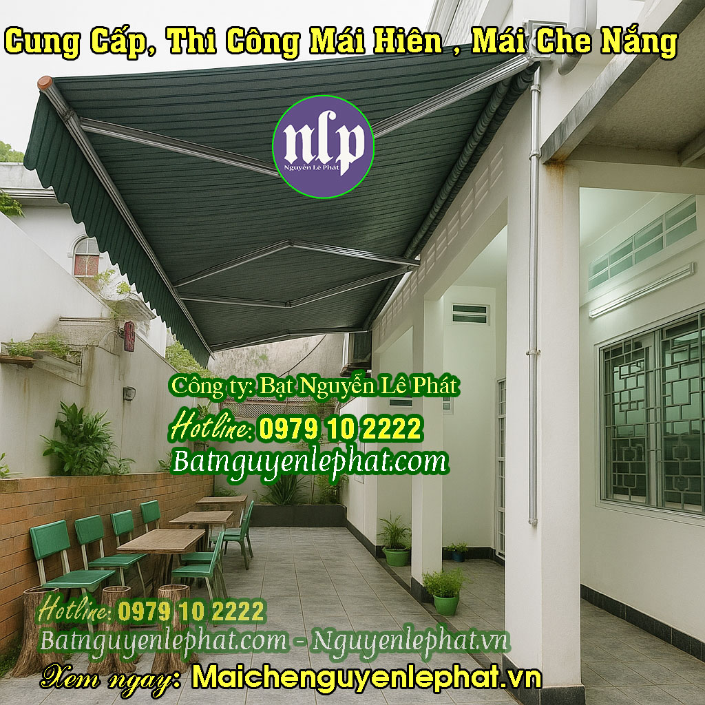 Thay bạt mái che hiên nhà Biên Hòa – Đồng Nai