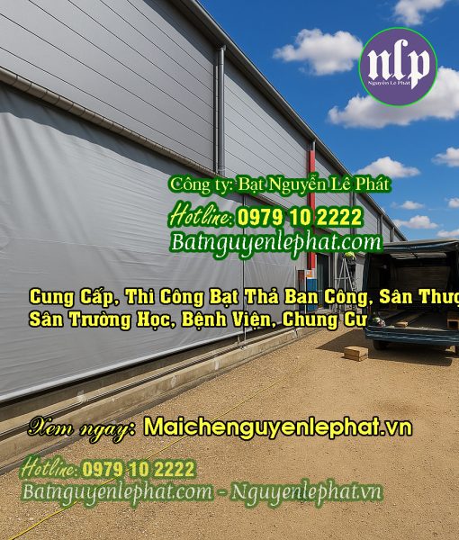Cung Cấp Rèm Bạt Thả Tự Cuốn Biên Hòa - Đồng Nai Giá Rẻ, Bạt Tốt